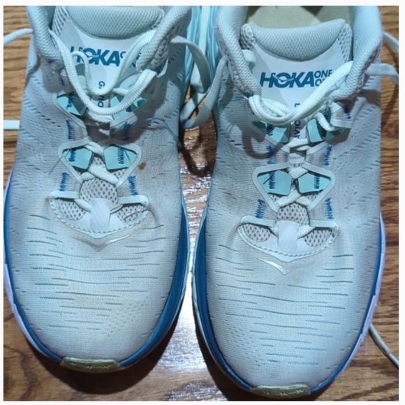 Women’s Gaviota 3 size 9B running shoes (green and blue) - Picture 5 of 7